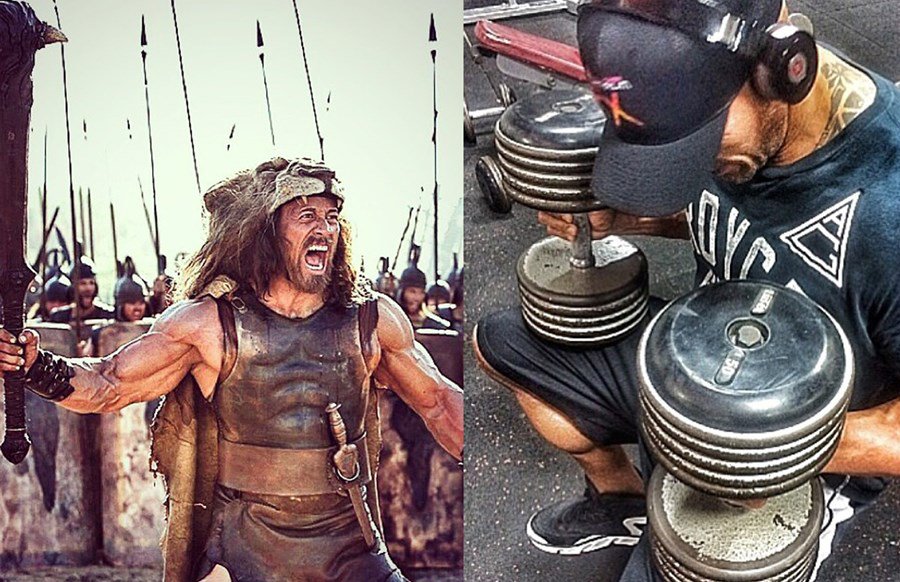 HerculesWorkout von The Rock