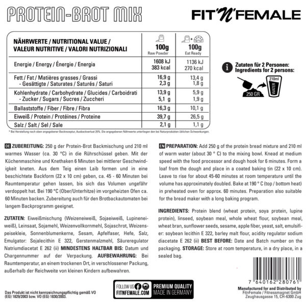 Protein Low Carb Brot 2