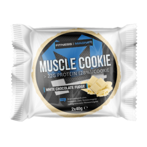 Muscle Cookies – White Chocolate Fudge 9