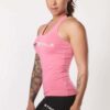 FITNFEMALE TANK MESH - Pink 5